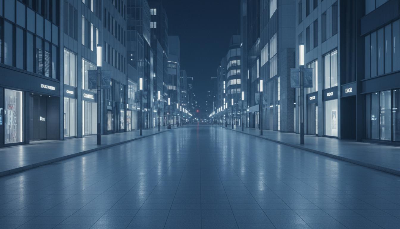 Ginza at 11 PM: the most expensive emptiness in the world