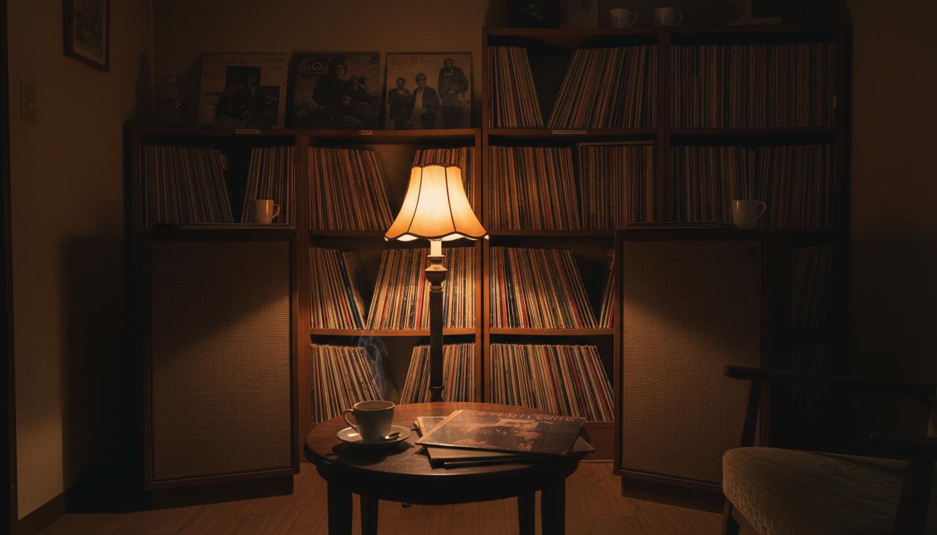 Jazz kissa: no talking, no texting, just listening