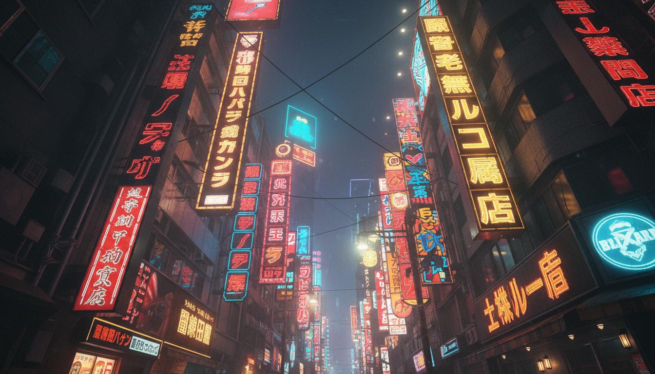 Why Kabukicho looks like Blade Runner
