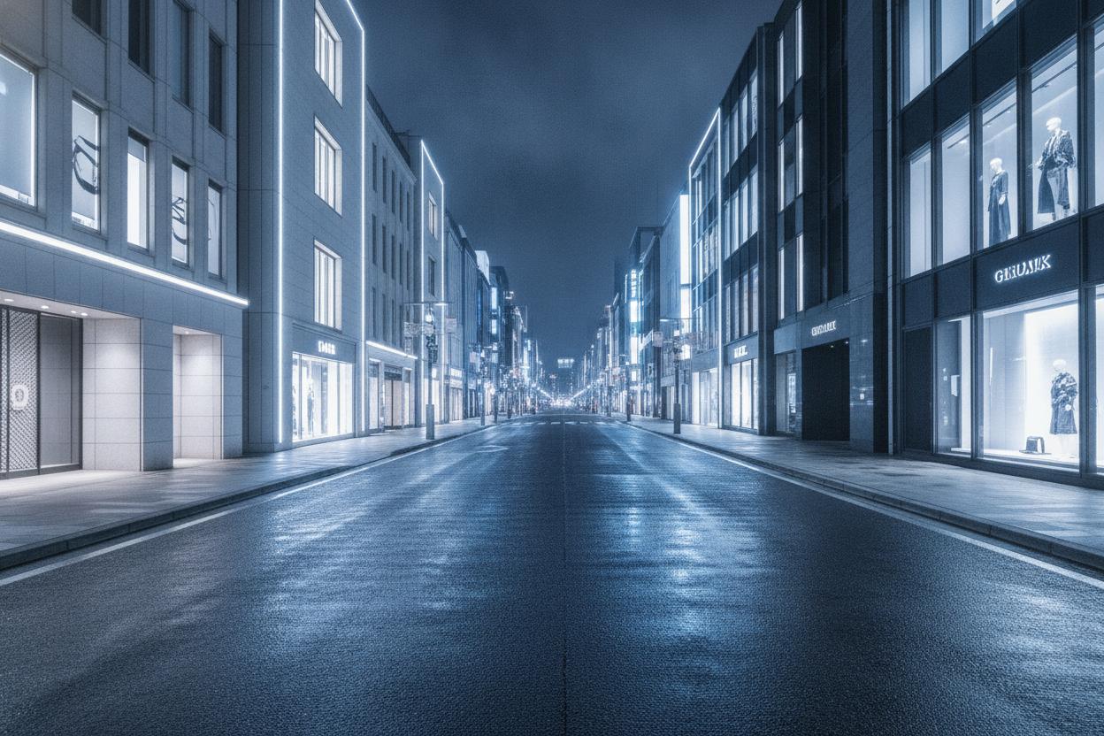 Night Ginza Architecture